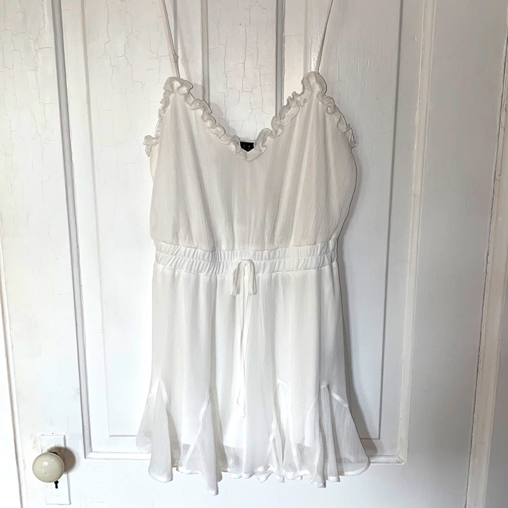 White (Bridal) Romper